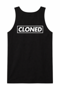 We’re CLONED black tank top